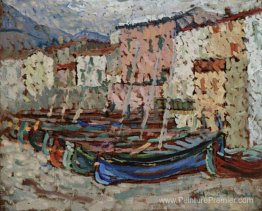 Les bateaux de pêche en grève à Collioure Les bateaux de pêche en grève à Collioure
