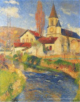 Église par la rivière Église par la rivière