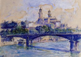 La Seine par le Trocadero La Seine par le Trocadero