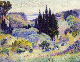 Cyprès, avril Cyprès, avril