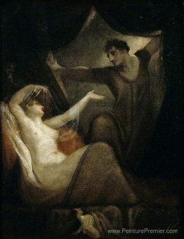 Une scène de «la femme de Bath's Tale» Une scène de «la femme de Bath's Tale»