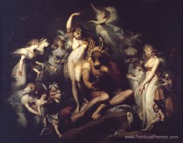 Titania et en bas Titania et en bas