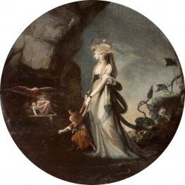 Mamilus évoquant des sprites et des gobelins pour sa mère, Hermi Mamilus évoquant des sprites et des gobelins pour sa mère, Hermi