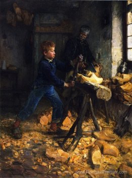 Le jeune fabricant de sabot Le jeune fabricant de sabot