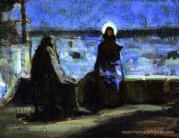 Étude pour Nicodème visitant Jésus Étude pour Nicodème visitant Jésus