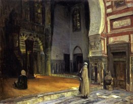 Intérieur d'une mosquée, le Caire Intérieur d'une mosquée, le Caire