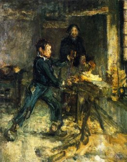 Étude pour le jeune fabricant de sabot Étude pour le jeune fabricant de sabot
