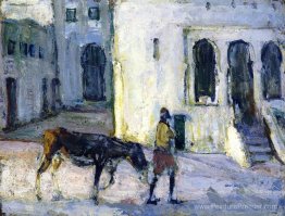 Homme à la tête d'un âne devant le Palais de Justice, Tanger Homme à la tête d'un âne devant le Palais de Justice, Tanger