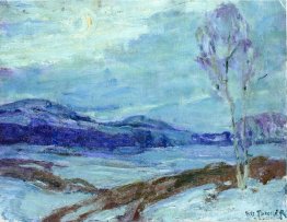 Paysage au clair de lune Paysage au clair de lune