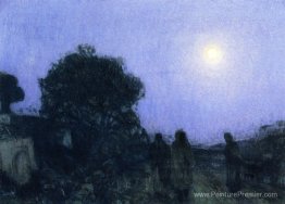 Christ et ses descriples sur la route de Bethany Christ et ses descriples sur la route de Bethany