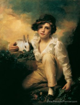 Garçon et lapin Garçon et lapin