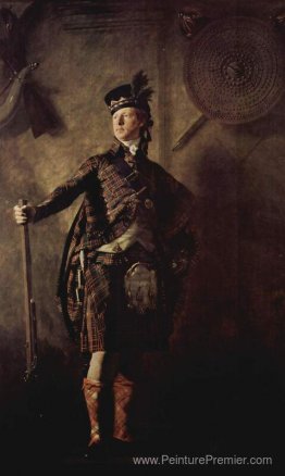 Portrait du colonel Alasdair McDonnell de Glengarry Portrait du colonel Alasdair McDonnell de Glengarry