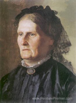 Portrait d'une mère de Henry Siemiradzki Portrait d'une mère de Henry Siemiradzki