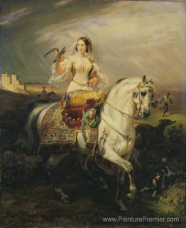 Une dame algérienne colport Une dame algérienne colport