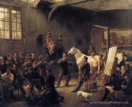 Le studio de l'artiste Le studio de l'artiste