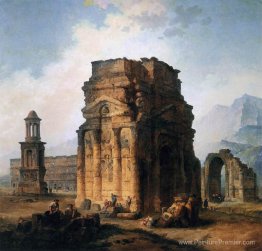 L'arc de triomphe et le théâtre d'Orange L'arc de triomphe et le théâtre d'Orange
