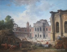 Démolition du château de meudon Démolition du château de meudon