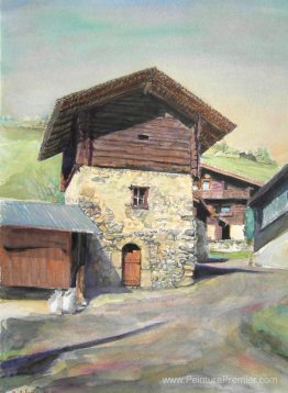 Posses-Dessous - une grange de montagne suisse Posses-Dessous - une grange de montagne suisse