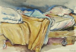 Art aquarelle de mon lit d'hôpital, NR. 14 Art aquarelle de mon lit d'hôpital, NR. 14