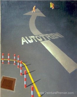 Étude pour «parking la nuit» Étude pour «parking la nuit»