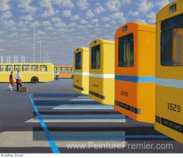 La gare routière de la ville La gare routière de la ville