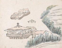 Sans titre (maisons au bord de l'eau) Sans titre (maisons au bord de l'eau)