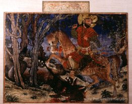 Bahram Gur tue le loup Bahram Gur tue le loup