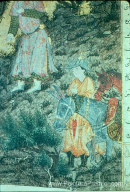 Iskandar à Israfil (détail) Iskandar à Israfil (détail)