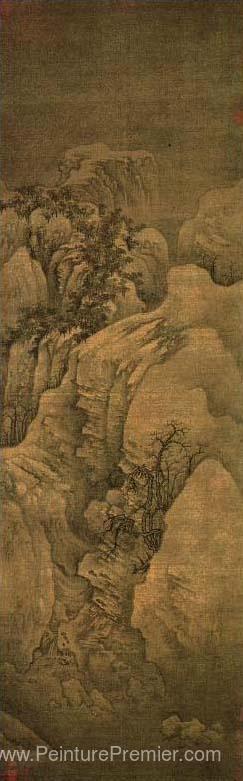 Montagne enneigée