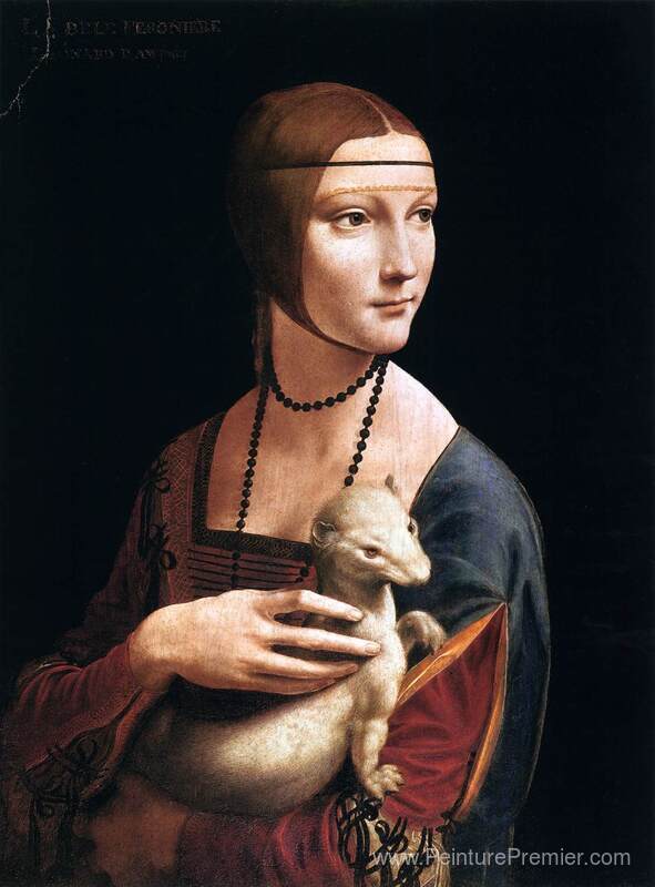 La dame avec une hermine (Cecilia gallerani)