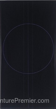 Peinture noire, indigo Violet VI