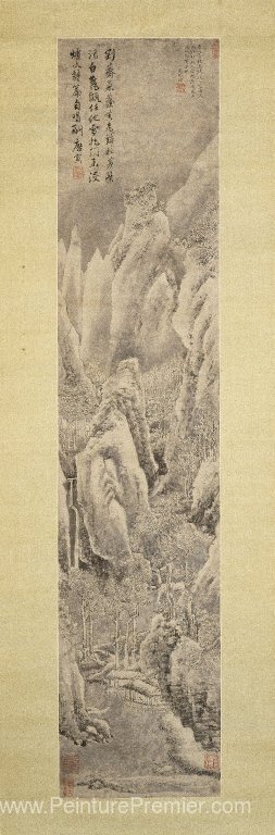 Paysage neigeux