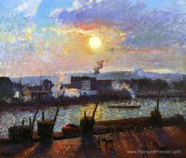 Coucher de soleil, Rouen Coucher de soleil, Rouen