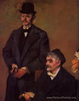 Henri Rouart et son fils Alexis Henri Rouart et son fils Alexis