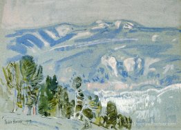 En regardant vers le mont Adams de Mount Hood En regardant vers le mont Adams de Mount Hood