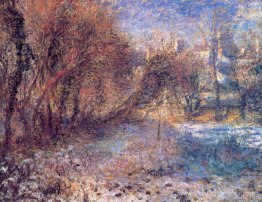 Paysage avec neige Paysage avec neige