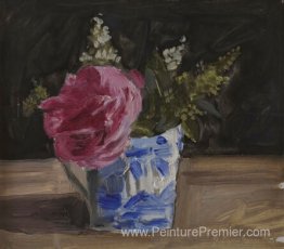 Montrouge Rose dans une tasse anglaise Montrouge Rose dans une tasse anglaise