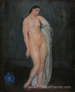 Nu avec vase bleu Nu avec vase bleu