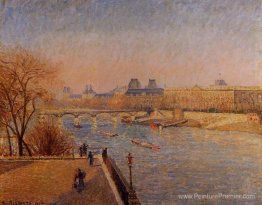 Le Louvre, soleil d'hiver, matin Le Louvre, soleil d'hiver, matin