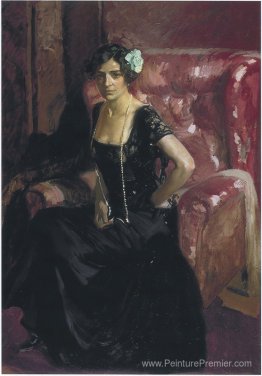 Clotilde dans une robe de soirée Clotilde dans une robe de soirée