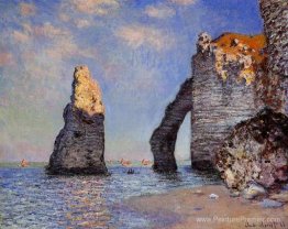 L'aiguille rocheuse et la Porte d'Aval L'aiguille rocheuse et la Porte d'Aval
