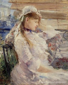 Profil d'une jeune femme assise Profil d'une jeune femme assise