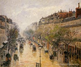 Boulevard Montmartre pioggia di primavera Boulevard Montmartre pioggia di primavera