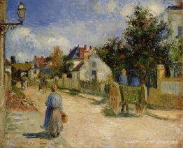 Une rue à Pontoise Une rue à Pontoise