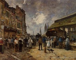 Trouville, marché aux poissons Trouville, marché aux poissons