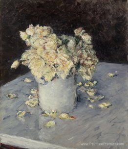 Roses jaunes dans un vase Roses jaunes dans un vase