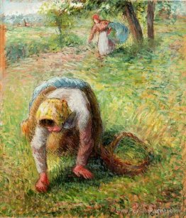 Paysans rassemblant l'herbe Paysans rassemblant l'herbe