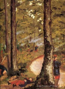 Yerres, soldats dans les bois Yerres, soldats dans les bois