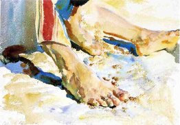 Pieds d'un arabe, Tibériade Pieds d'un arabe, Tibériade