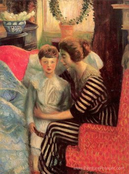La femme et le fils de l'artiste La femme et le fils de l'artiste
